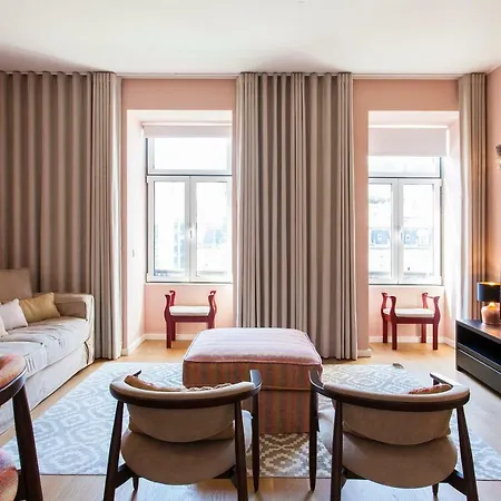 아파트 Joivy Sublime 2br On Restauradores Square Nearby Rossio Station