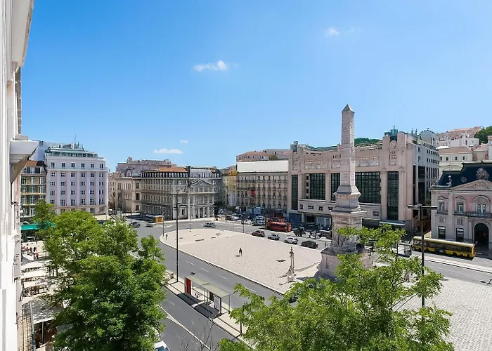 Hostee - Sublime 2Br Apt On Restauradores Sq 公寓 Lisboa